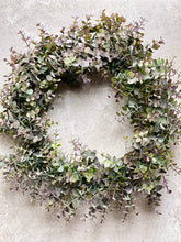 Load image into Gallery viewer, Large Eucalyptus Wreath - 50cm Faux Christmas Front Door Wreath Artificial All Year Round Wreath Outdoor/Indoor Wreath