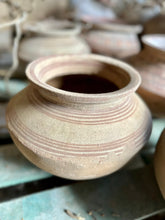 Load image into Gallery viewer, Unique Indian Clay Rustic Pot Vintage Handmade Terracotta Vase One Of A Kind Approx Size 30-40cm